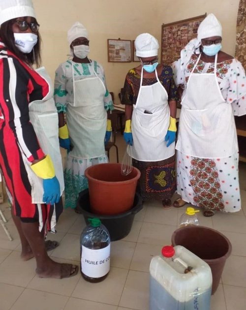 Projet: « Mise en place d’une unité de production de savon antiseptique et de masques par les femmes dans la région de Diourbel »